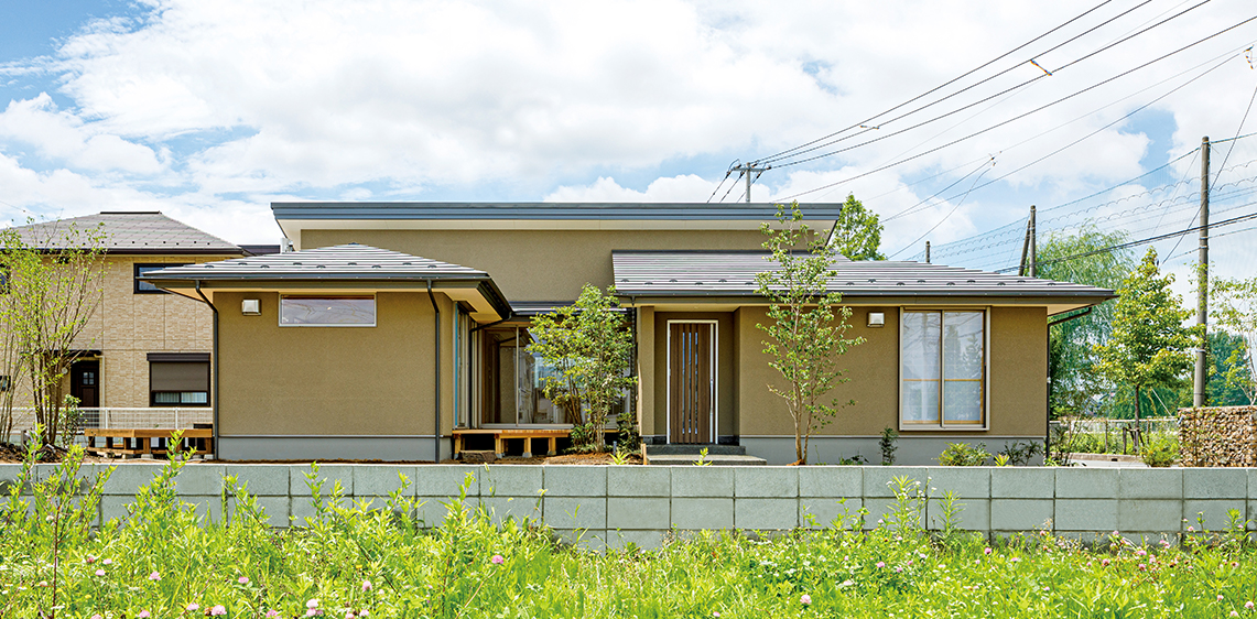 モデルハウス「息吹木」の外観